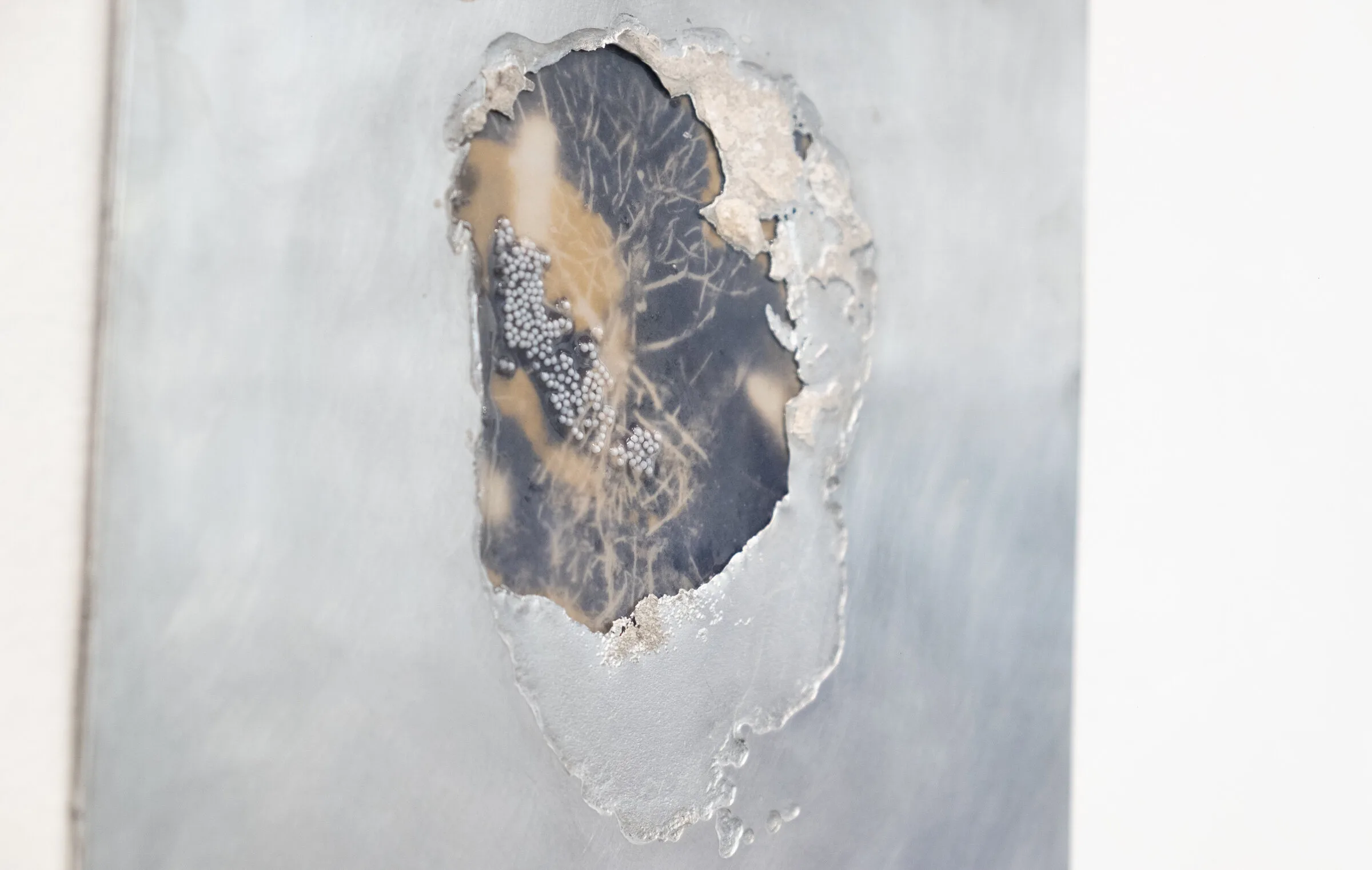Topografia da falha, detalhe